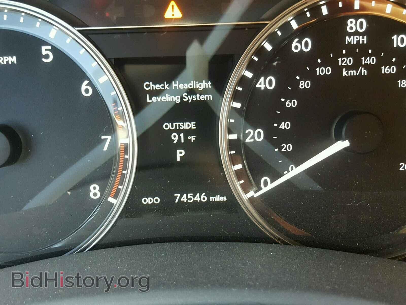 2013 LEXUS GS350 - VIN: JTHCE1BL4D5016351 - Фото 8
