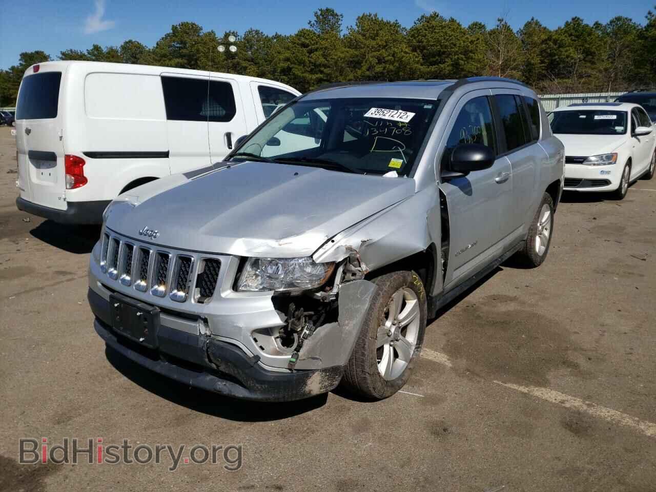 2011 JEEP COMPASS - VIN: 1J4NF1FB9BD134708 - Фото 2