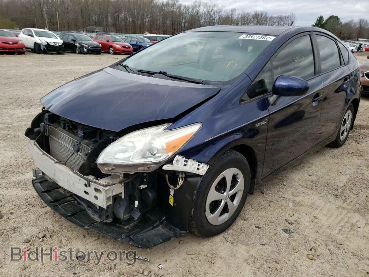 2012 TOYOTA PRIUS - VIN: JTDKN3DU2C1602843 - Фото 2