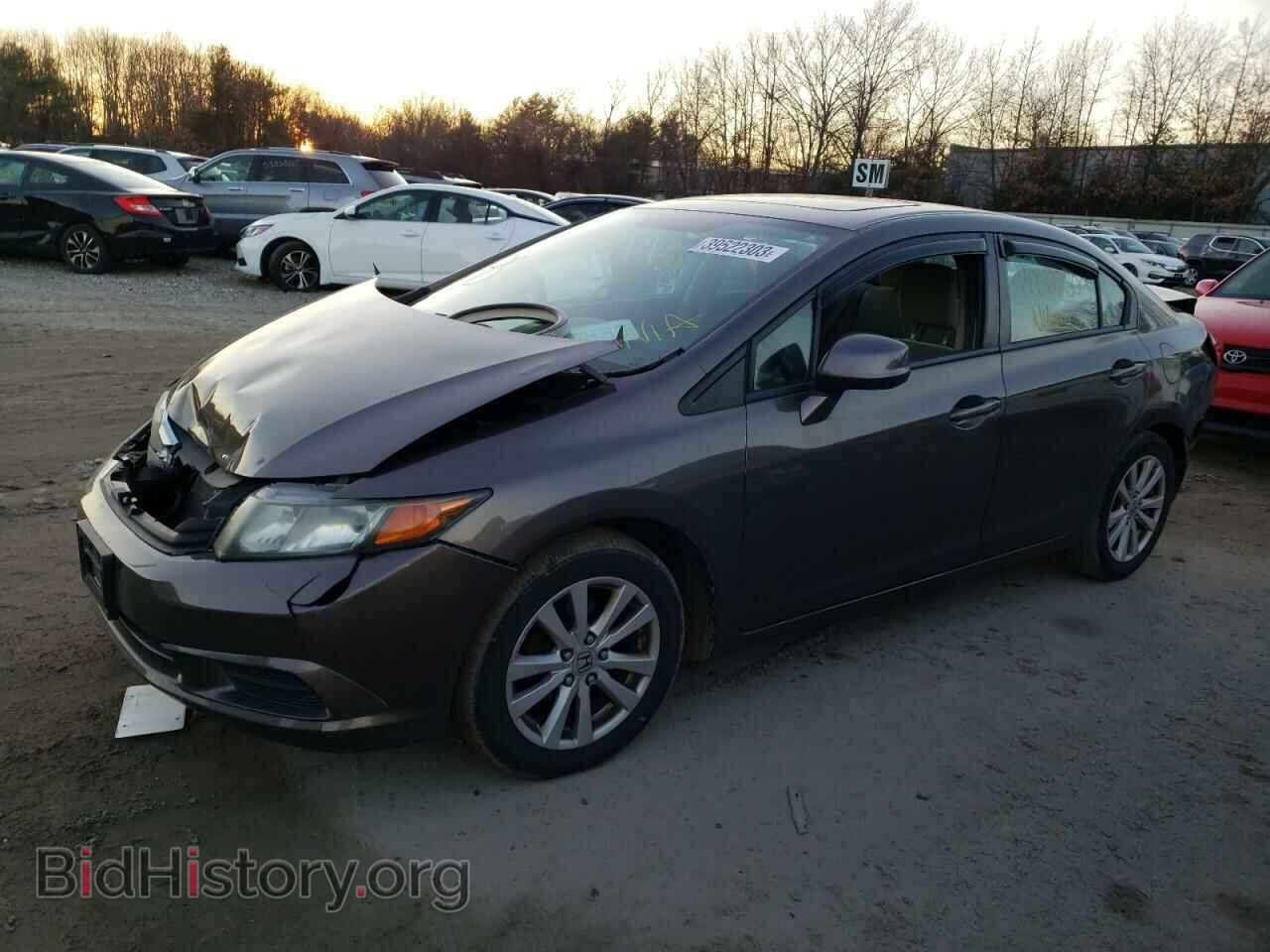 Фотография 2HGFB2F86CH544565 - HONDA CIVIC 2012