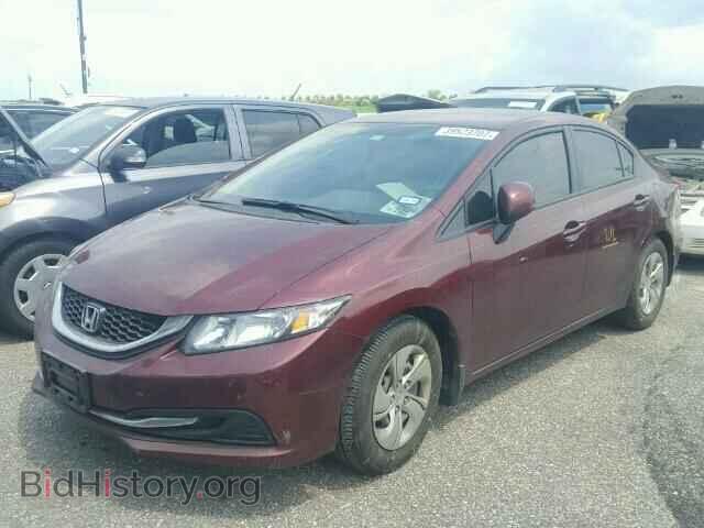 2013 HONDA CIVIC - VIN: 2HGFB2F59DH525743 - Фото 2