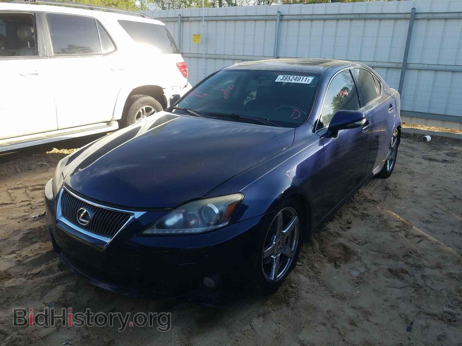 2011 LEXUS IS - VIN: JTHCF5C29B5048848 - Фото 2