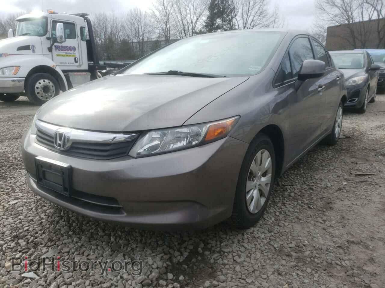 2012 HONDA CIVIC - VIN: 2HGFB2F59CH542105 - Фото 2