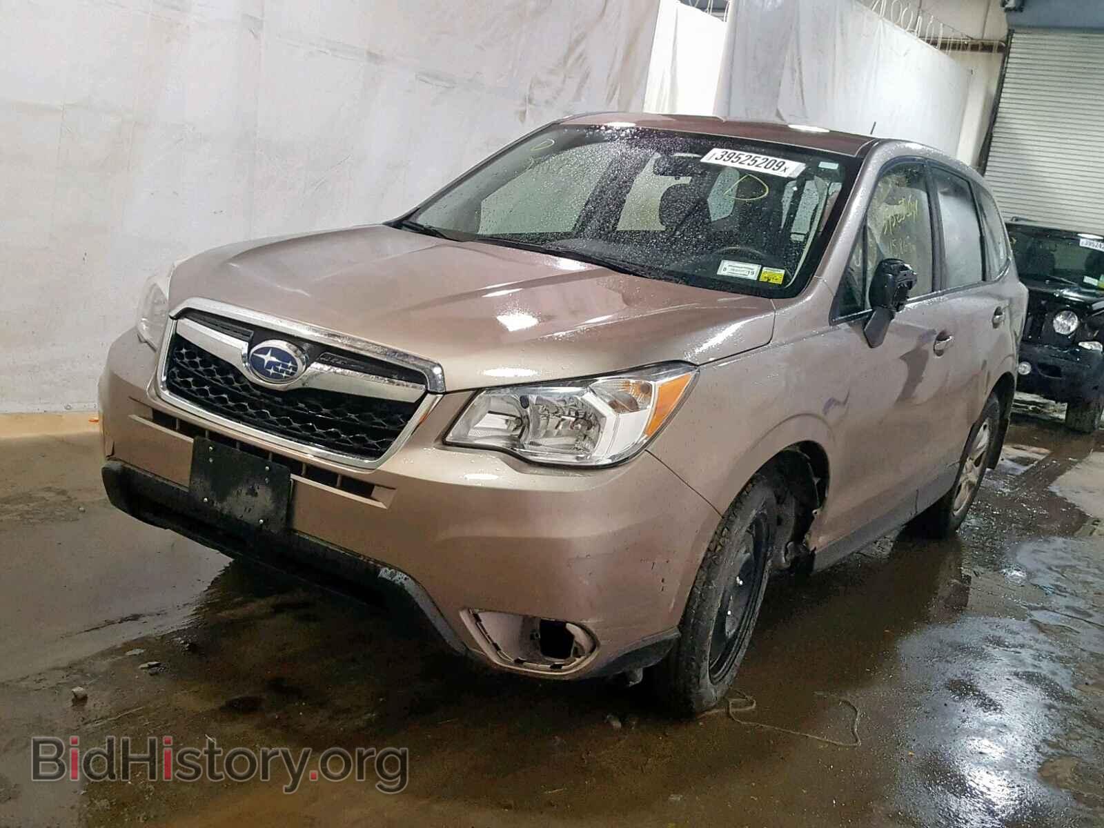 2014 SUBARU FORESTER - VIN: JF2SJAAC7EH510828 - Фото 2