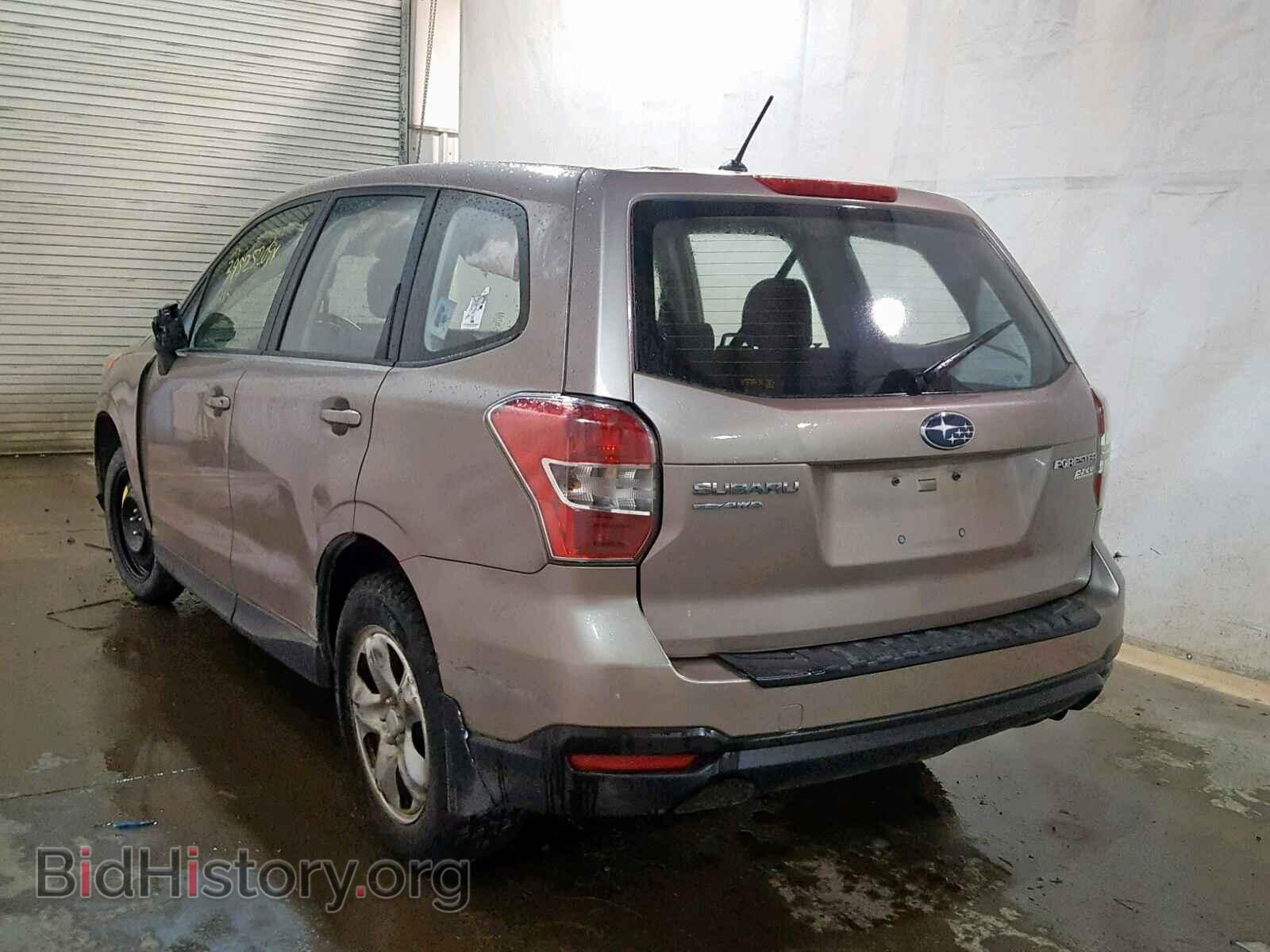 2014 SUBARU FORESTER - VIN: JF2SJAAC7EH510828 - Фото 3