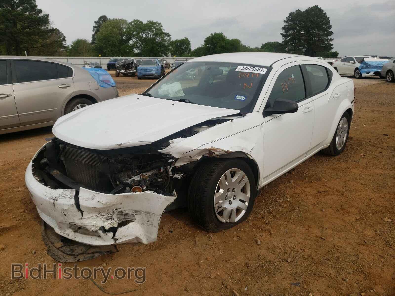 2012 DODGE AVENGER - VIN: 1C3CDZAB6CN238419 - Фото 2