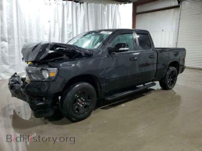 2021 RAM 1500 Big Horn/Lone Star, black — VIN 1C6SRFBT5MN688182, Copart
