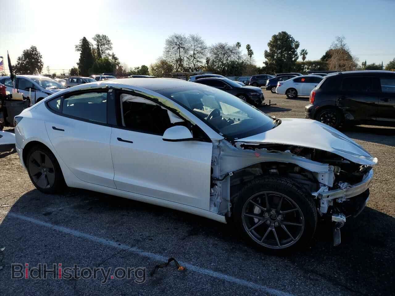 2022 TESLA MODEL 3 - VIN: 5YJ3E1EB4NF190344 - Photo 4
