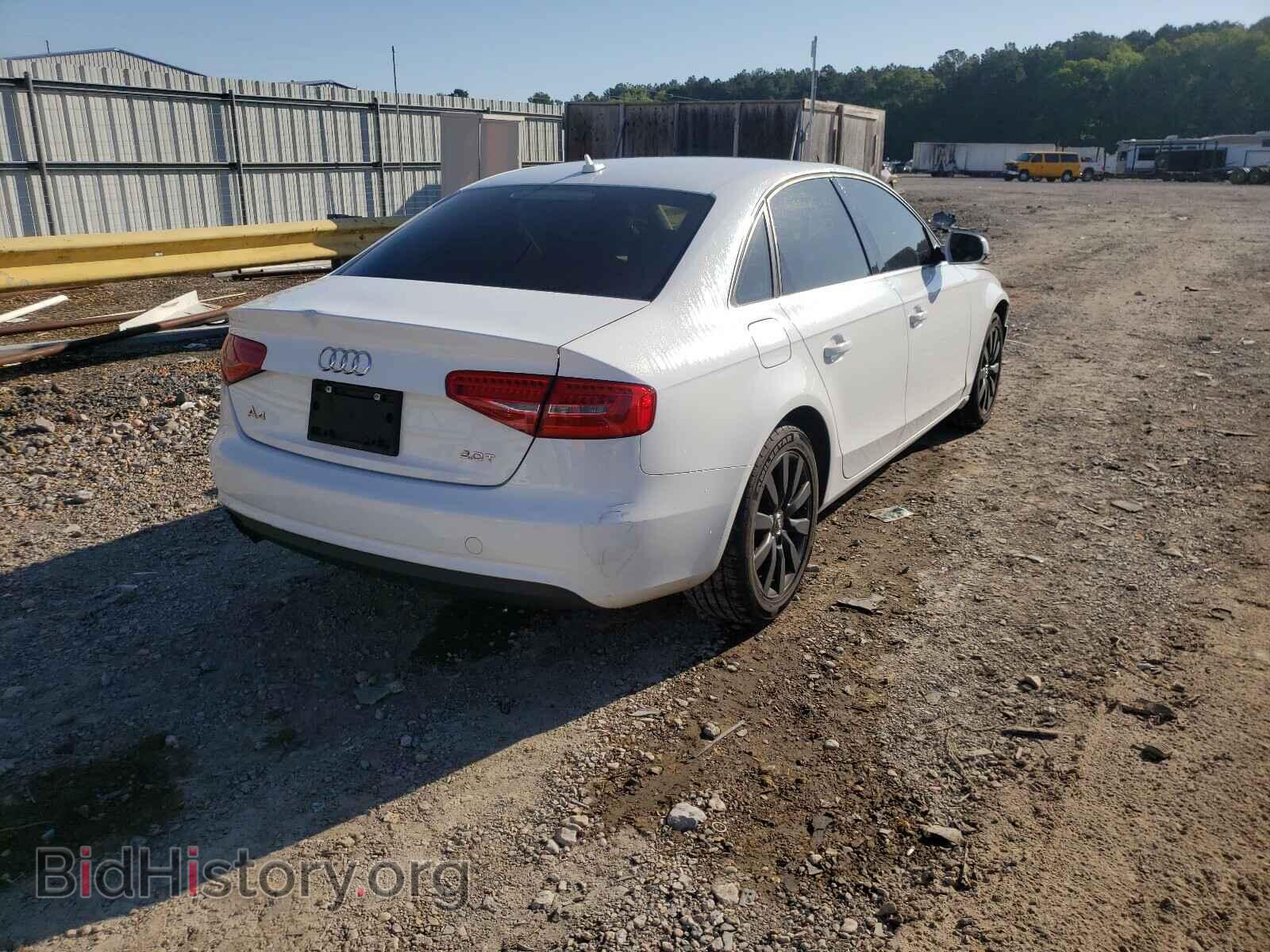2013 AUDI A4 - VIN: WAUAFAFL0DA131145 - Фото 4