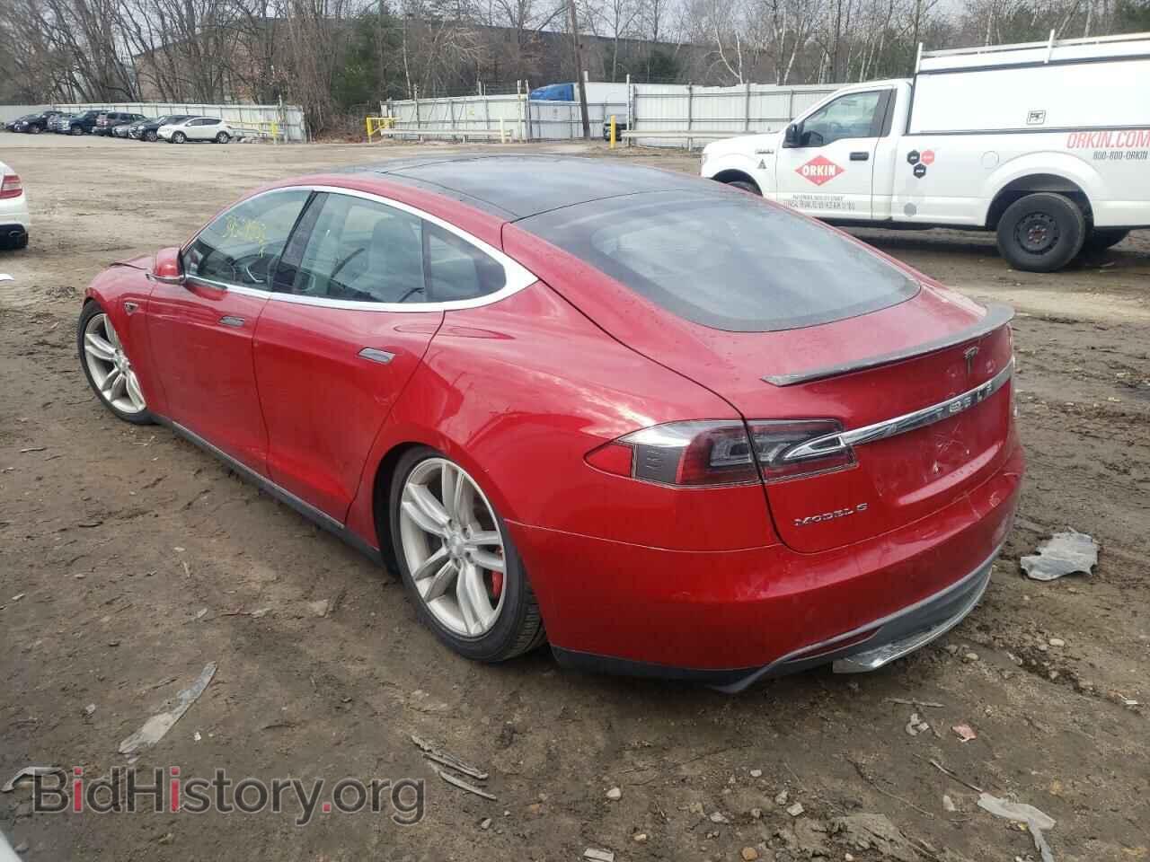 2014 TESLA MODEL S - VIN: 5YJSA1H19EFP32306 - Фото 2