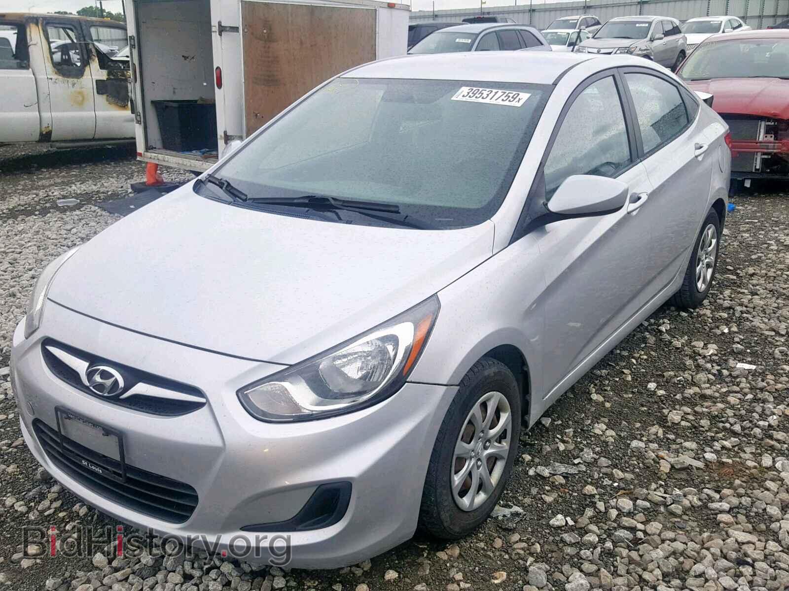 2013 HYUNDAI ACCENT - VIN: KMHCT4AE3DU362436 - Фото 2