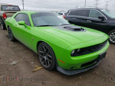 2017 Dodge CHALLENGER, green — VIN 2C3CDZFJ0HH584725, Copart