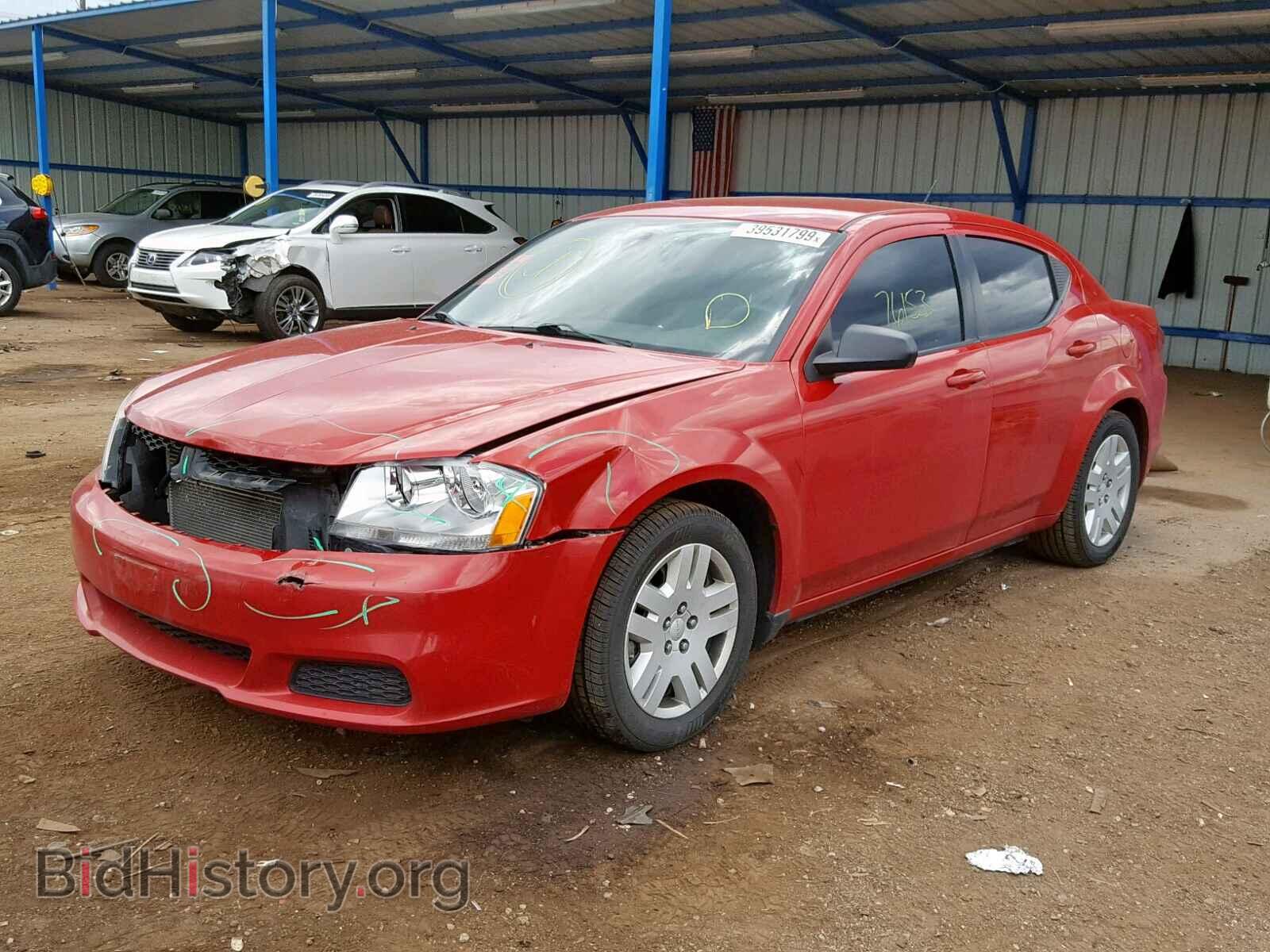 2014 DODGE AVENGER - VIN: 1C3CDZAB4EN228894 - Photo 2