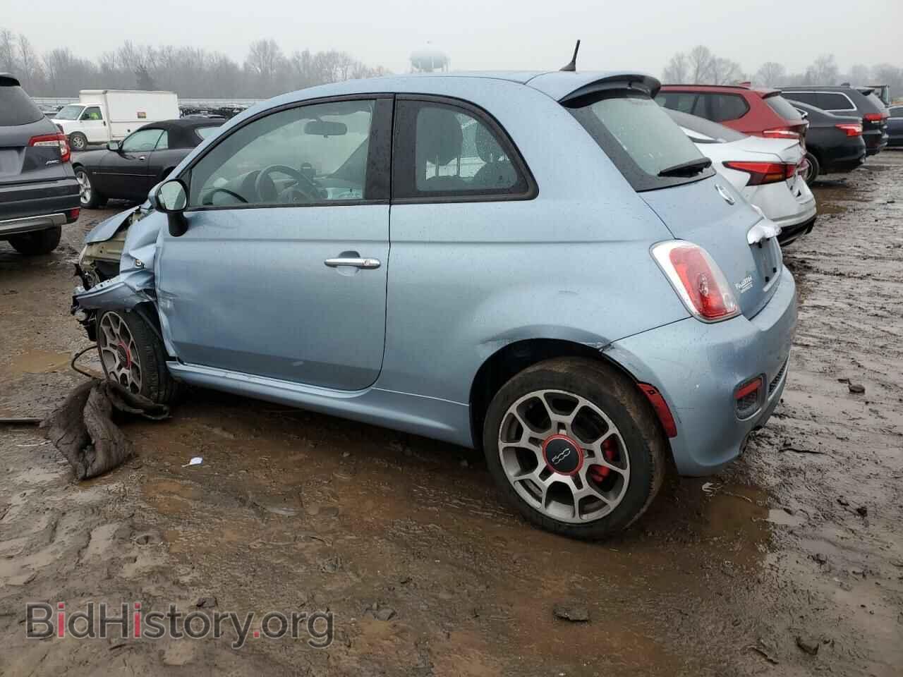 2013 FIAT 500 - VIN: 3C3CFFBR2DT688929 - Фото 2