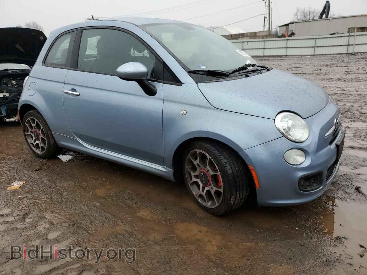 2013 FIAT 500 - VIN: 3C3CFFBR2DT688929 - Фото 4