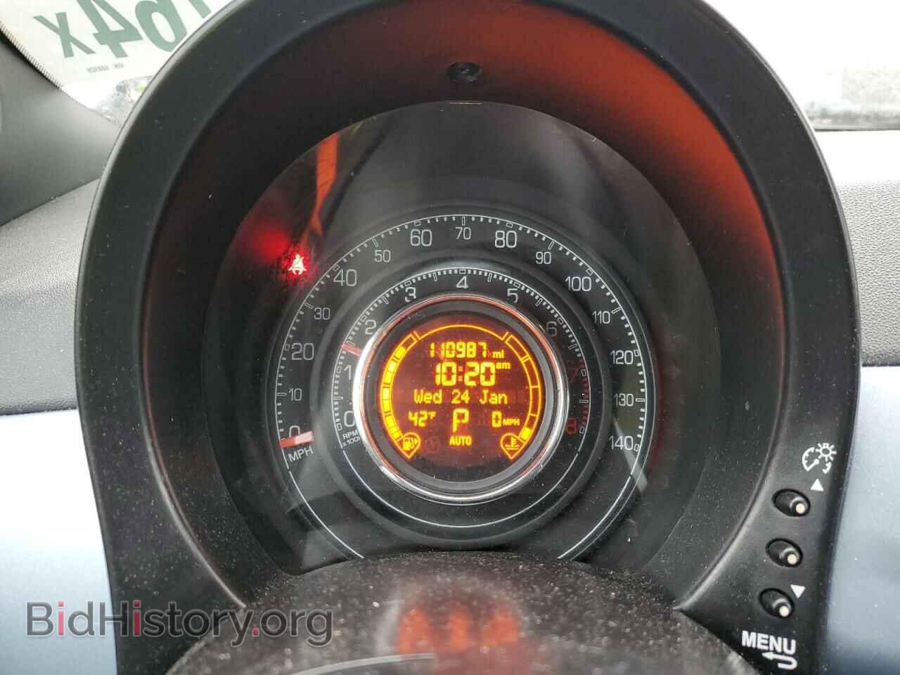 2013 FIAT 500 - VIN: 3C3CFFBR2DT688929 - Фото 9