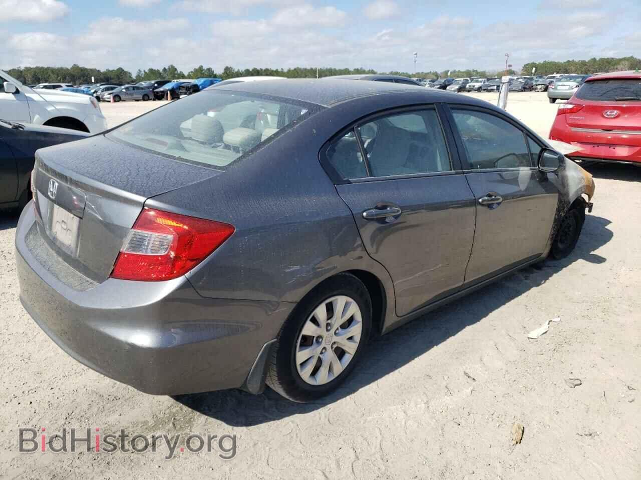 2012 HONDA CIVIC - VIN: 19XFB2F5XCE010971 - Фото 3