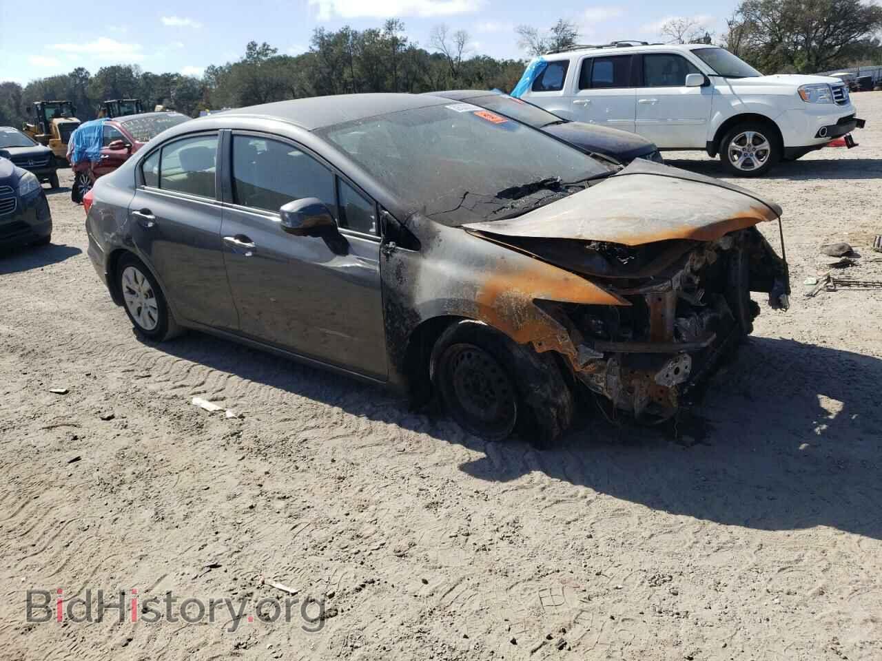 2012 HONDA CIVIC - VIN: 19XFB2F5XCE010971 - Фото 4