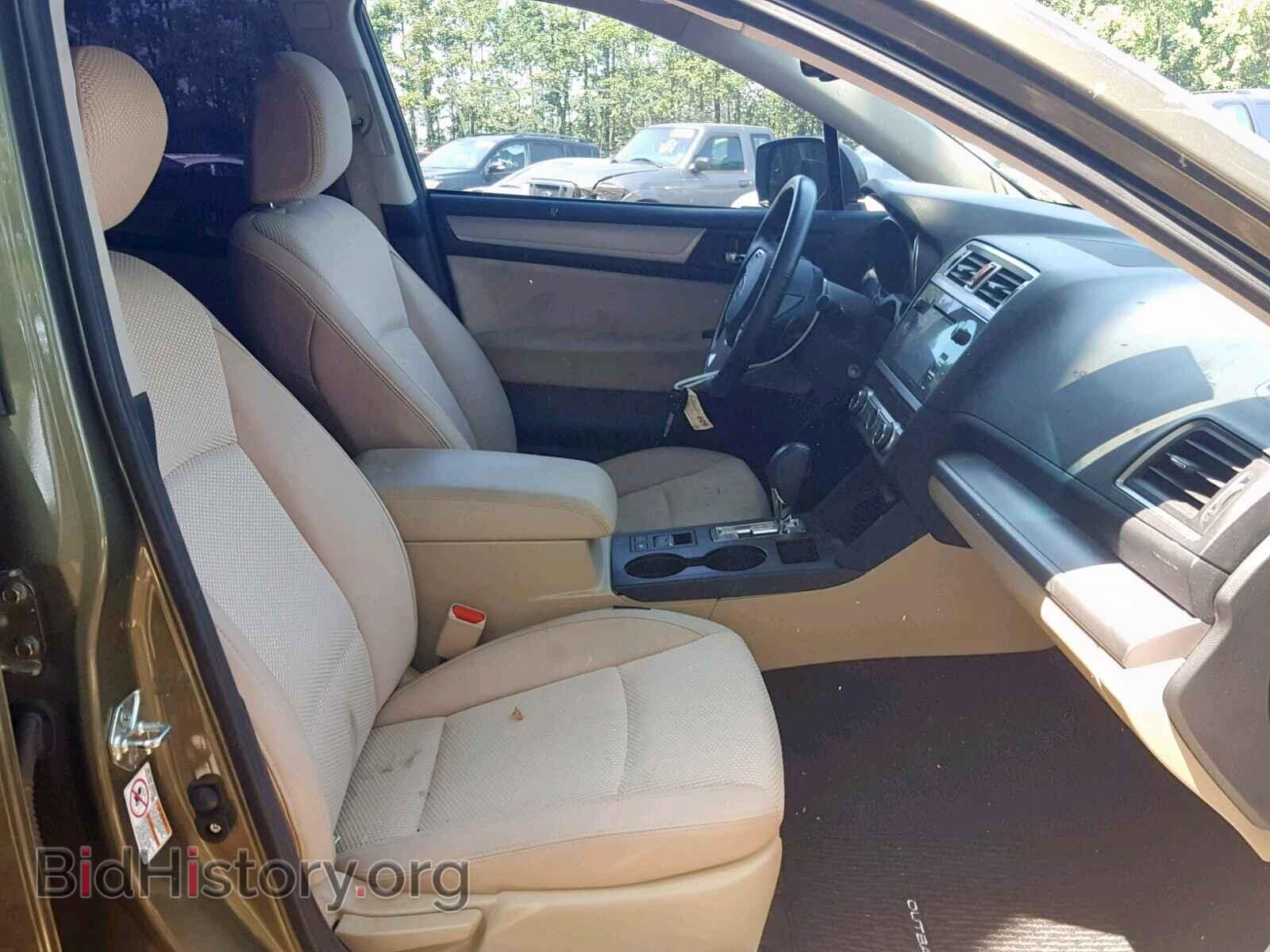 2015 SUBARU OUTBACK 2. - VIN: 4S4BSBFC2F3293631 - Фото 5