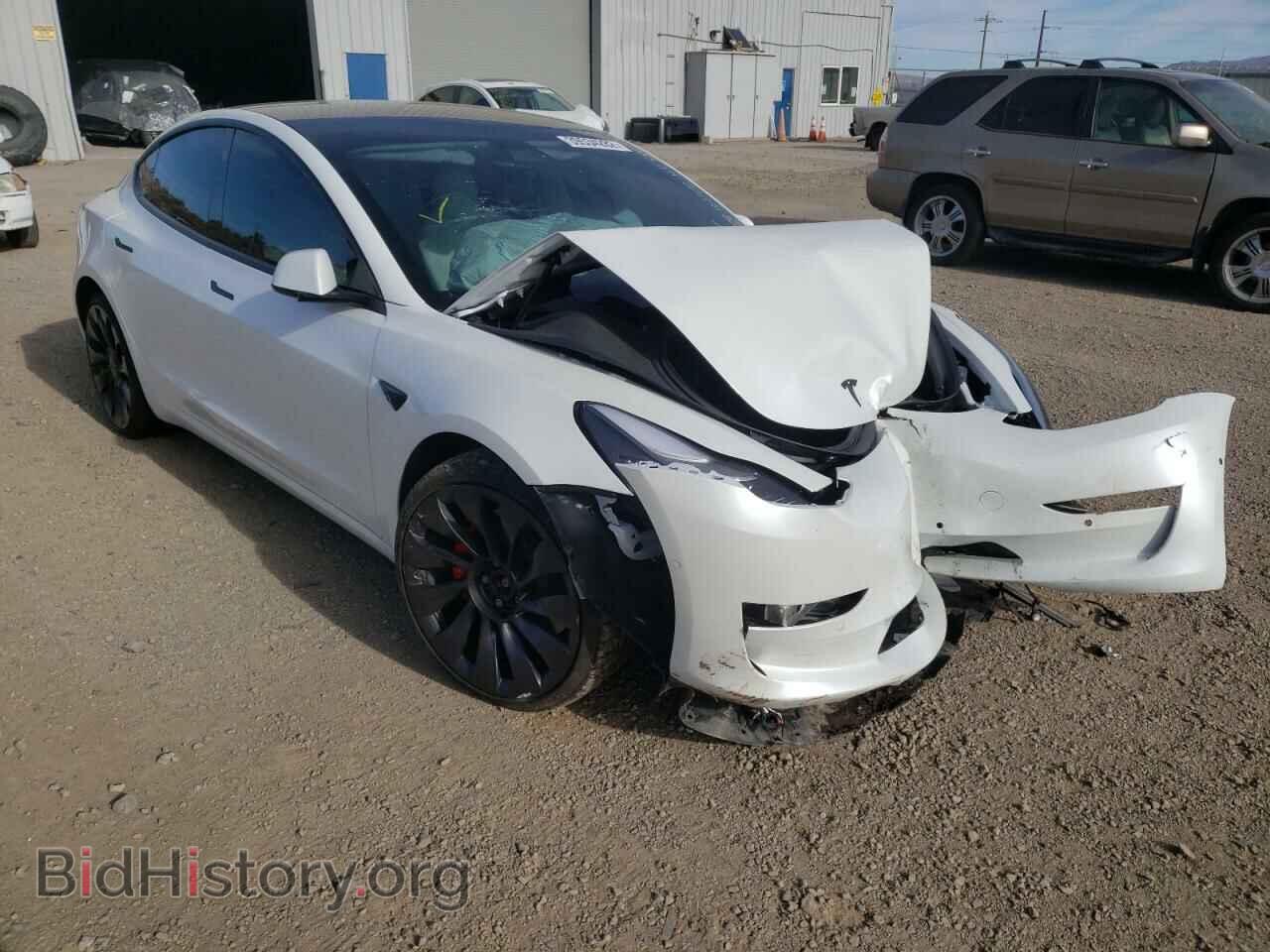 Photo 5YJ3E1ECXMF926257 - TESLA MODEL 3 2021