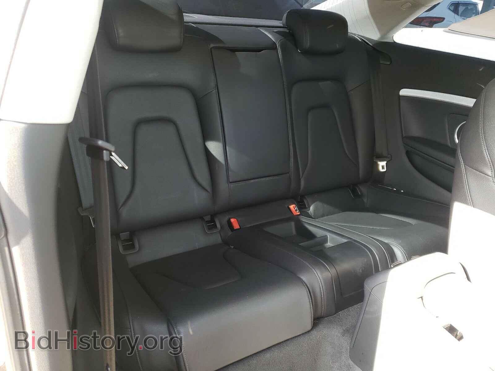 2012 AUDI A5 - VIN: WAULFAFR2CA043693 - Фото 6