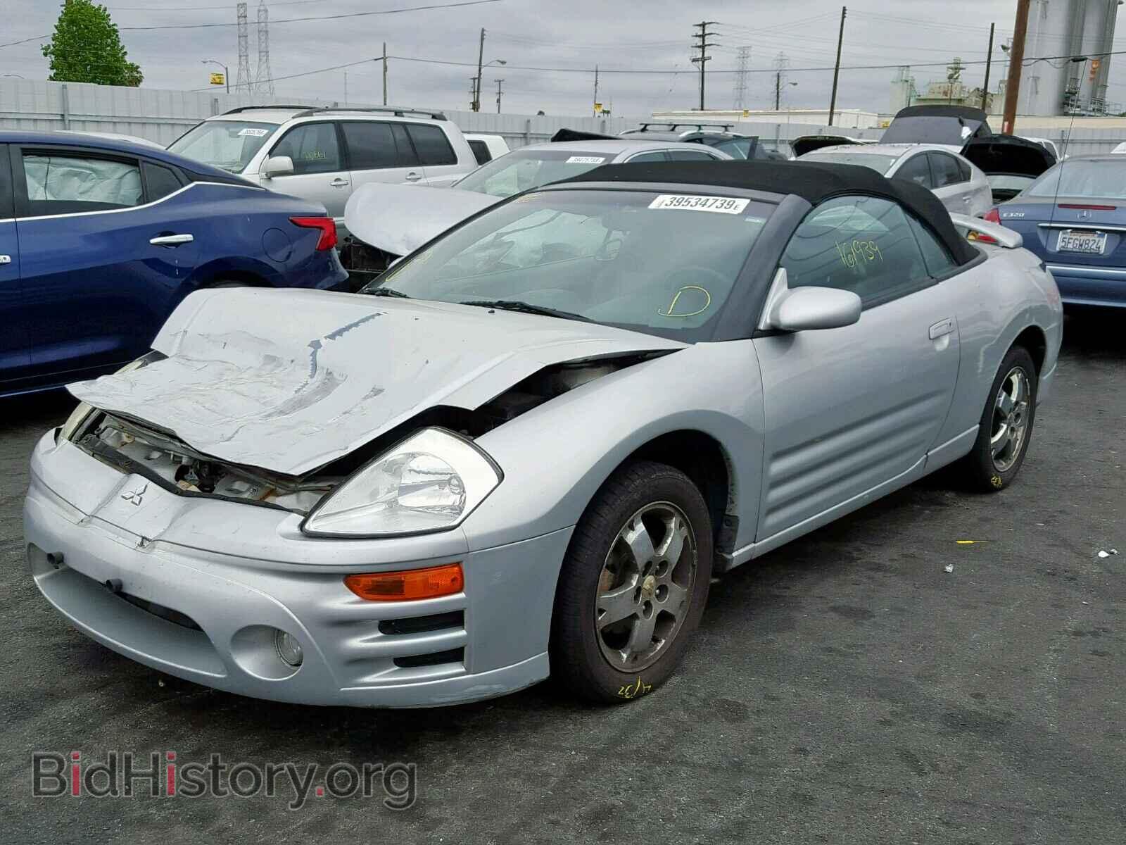 2005 MITSUBISHI ECLIPSE - VIN: 4A3AE45GX5E008763 - Фото 2