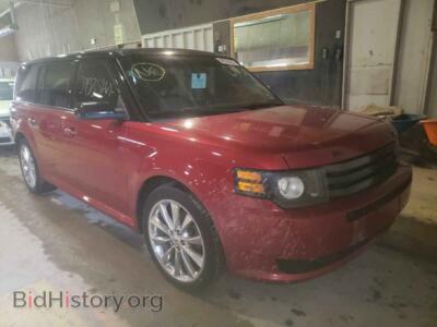 2012 Ford FLEX Flex Limit, red — VIN 2FMHK6DC4CBD12244, Copart