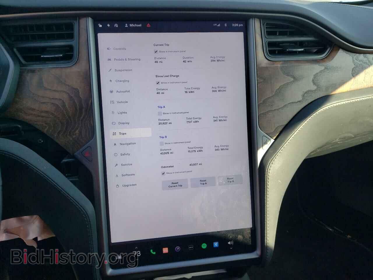 2019 TESLA MODEL S - VIN: 5YJSA1E43KF330176 - Фото 9