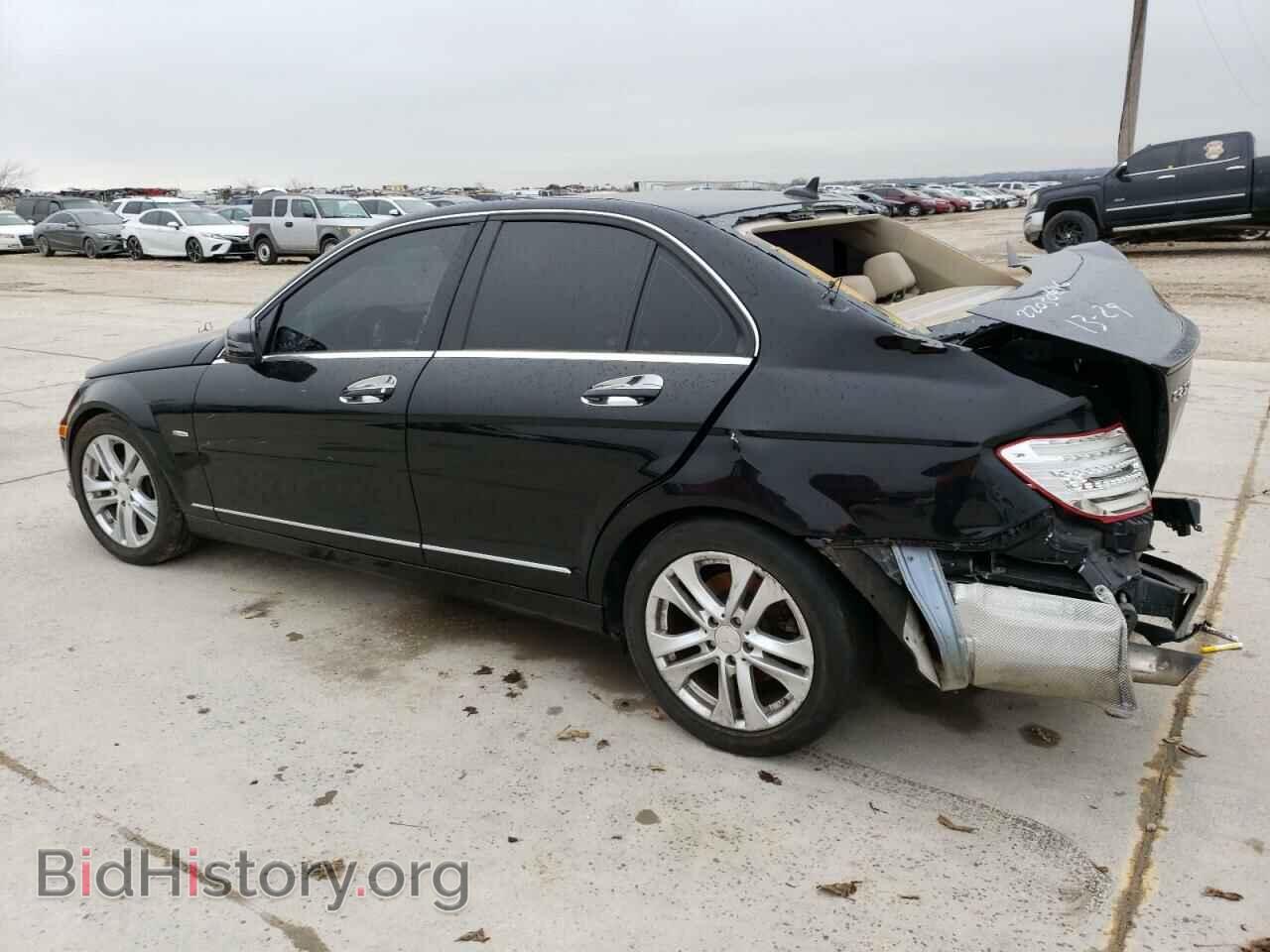 2012 MERCEDES-BENZ C-CLASS - VIN: WDDGF4HB2CA711004 - Фото 2