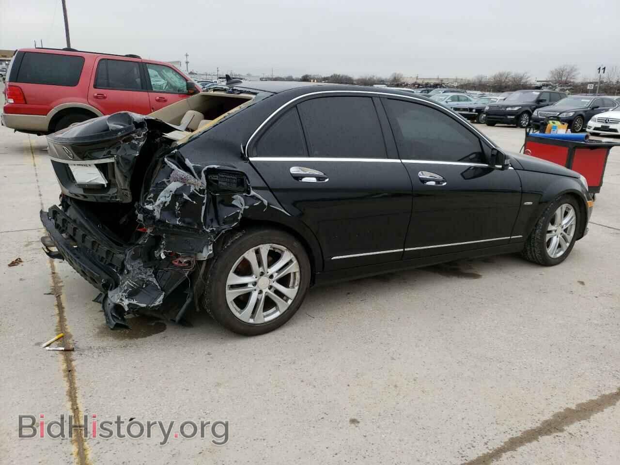 2012 MERCEDES-BENZ C-CLASS - VIN: WDDGF4HB2CA711004 - Фото 3