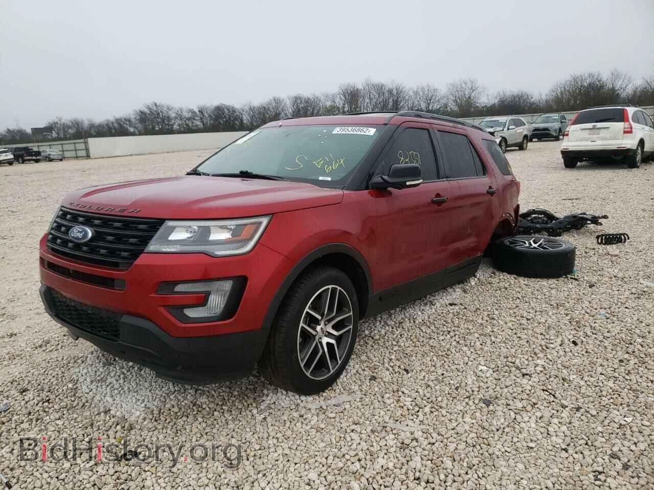 2017 FORD EXPLORER - VIN: 1FM5K8GT3HGE11664 - Фото 2