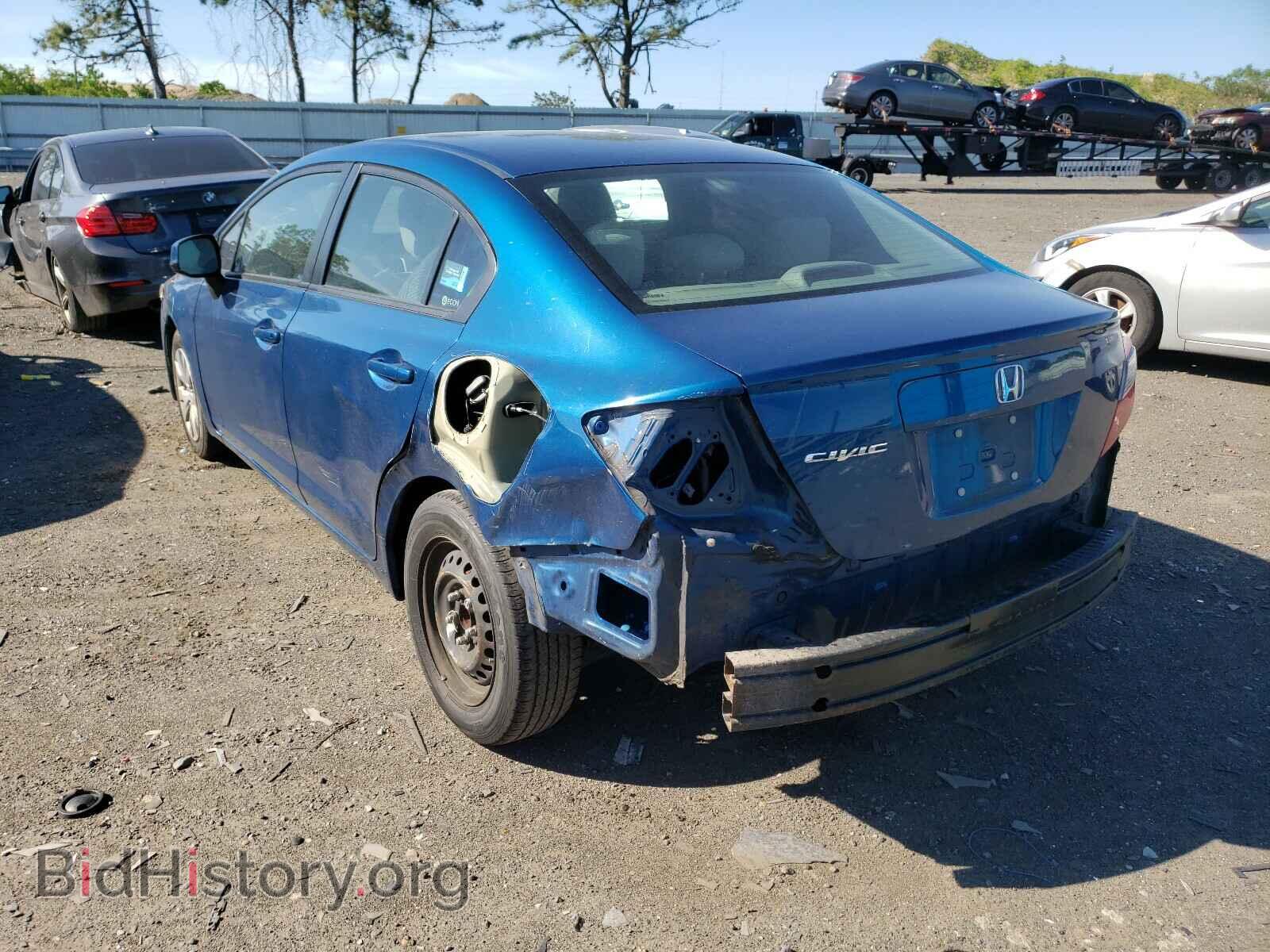 2012 HONDA CIVIC - VIN: 2HGFB2F53CH571194 - Фото 3
