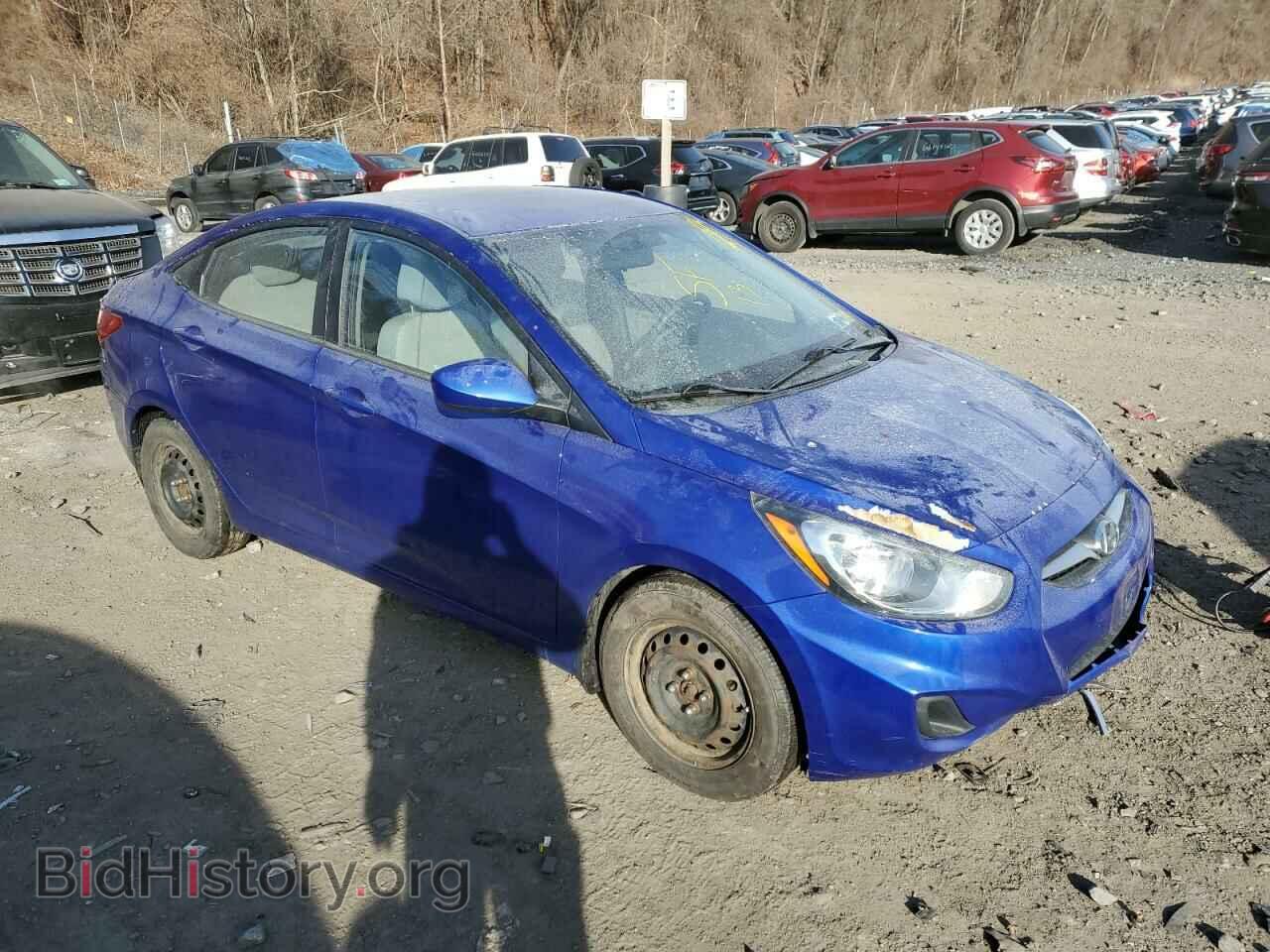 2013 HYUNDAI ACCENT - VIN: KMHCT4AE6DU280376 - Фото 4