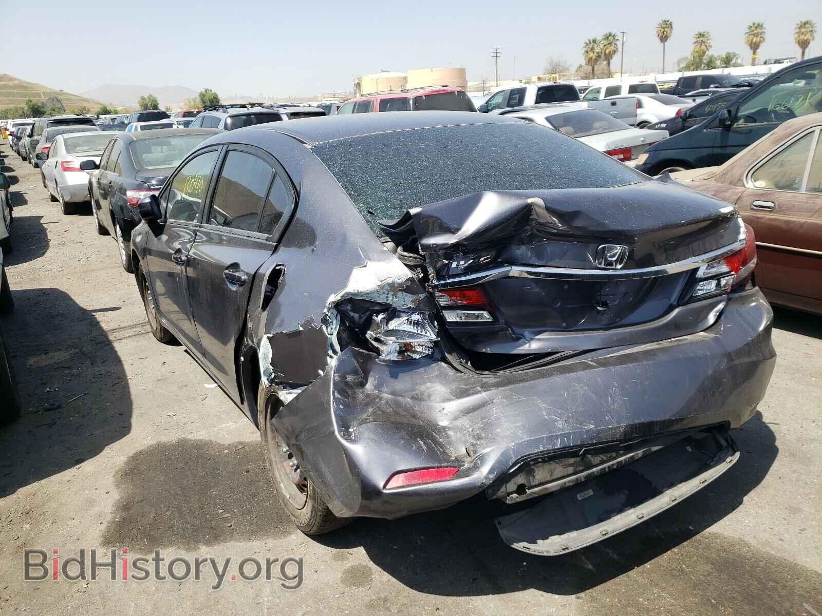 2015 HONDA CIVIC - VIN: 19XFB2F52FE044147 - Фото 3