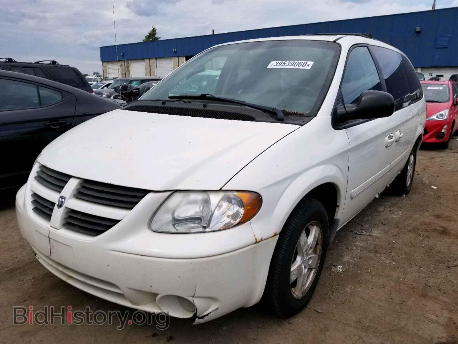 2007 DODGE CARAVAN - VIN: 2D4GP44LX7R119277 - Фото 2