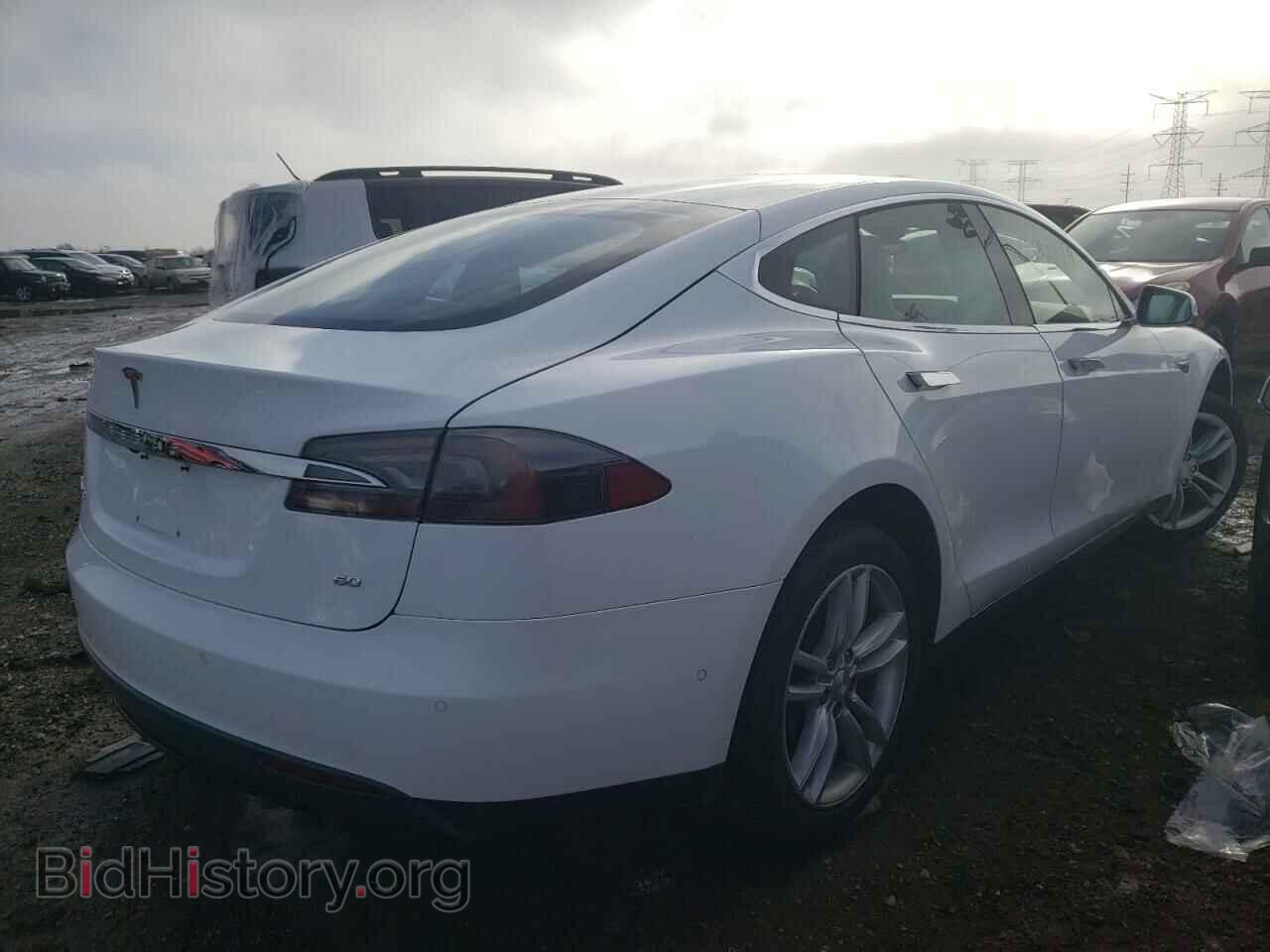 2014 TESLA MODEL S - VIN: 5YJSA1S15EFP57356 - Photo 3