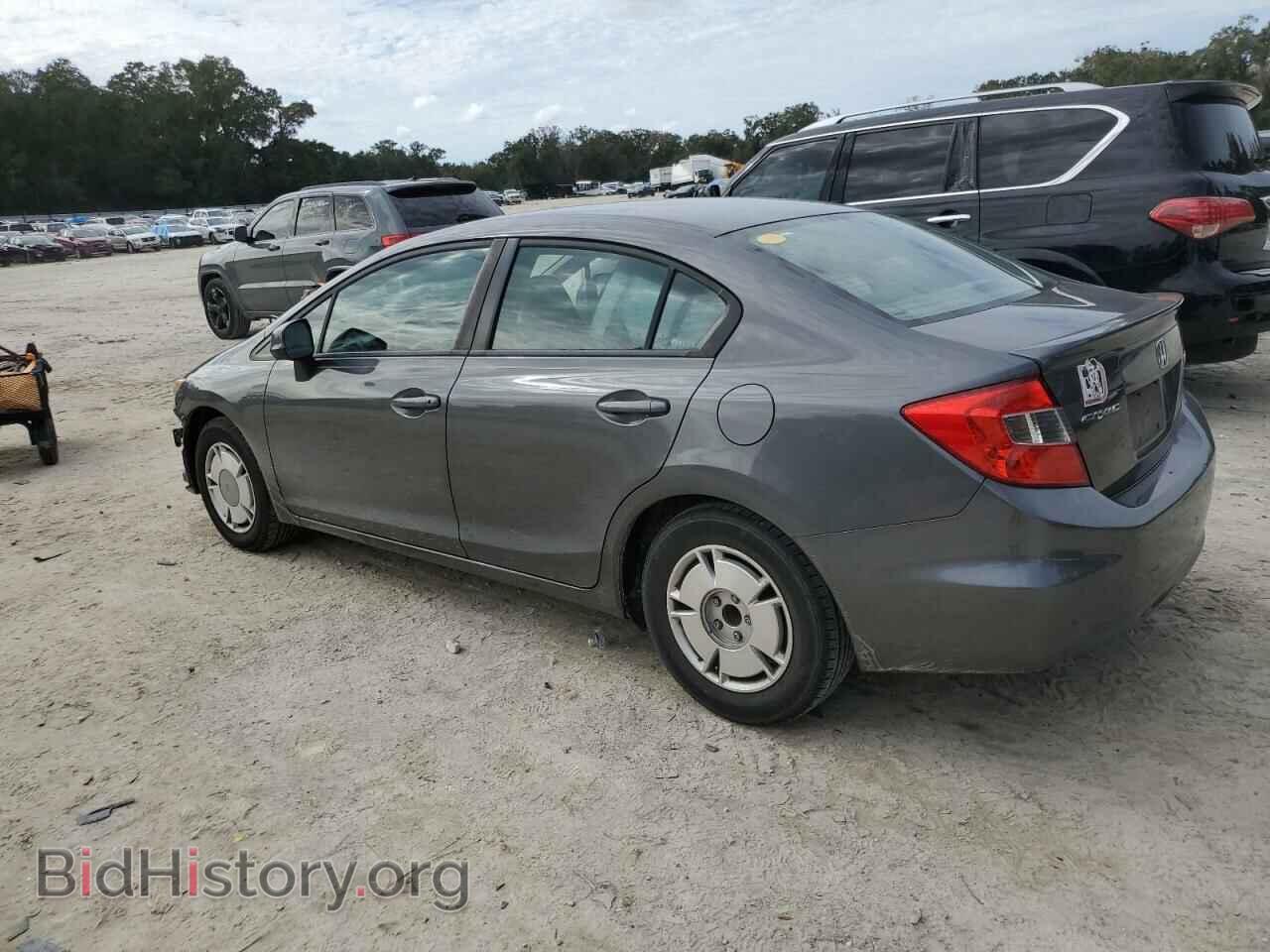 2012 HONDA CIVIC - VIN: 2HGFB2F66CH525206 - Фото 2