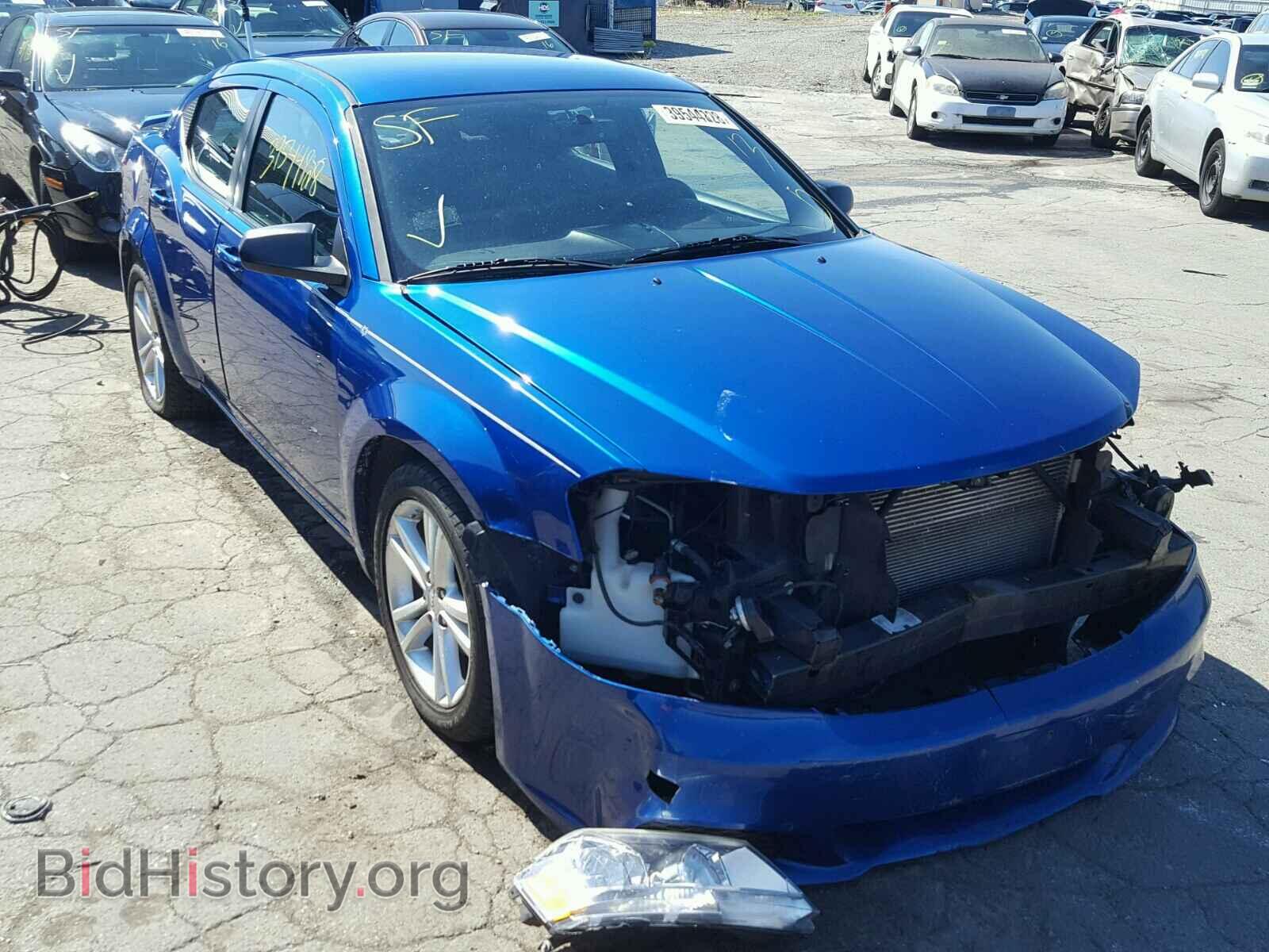 Фотография 1C3CDZAG4DN717709 - DODGE AVENGER 2013