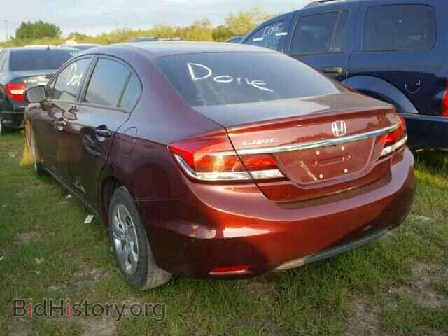 2014 HONDA CIVIC - VIN: 19XFB2F57EE056597 - Фото 3