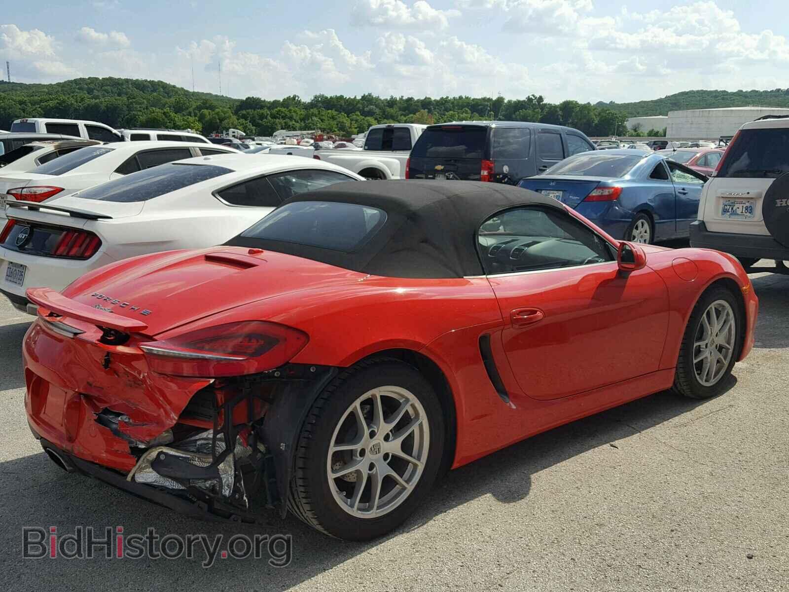 2014 PORSCHE BOXSTER - VIN: WP0CA2A82ES121361 - Фото 4
