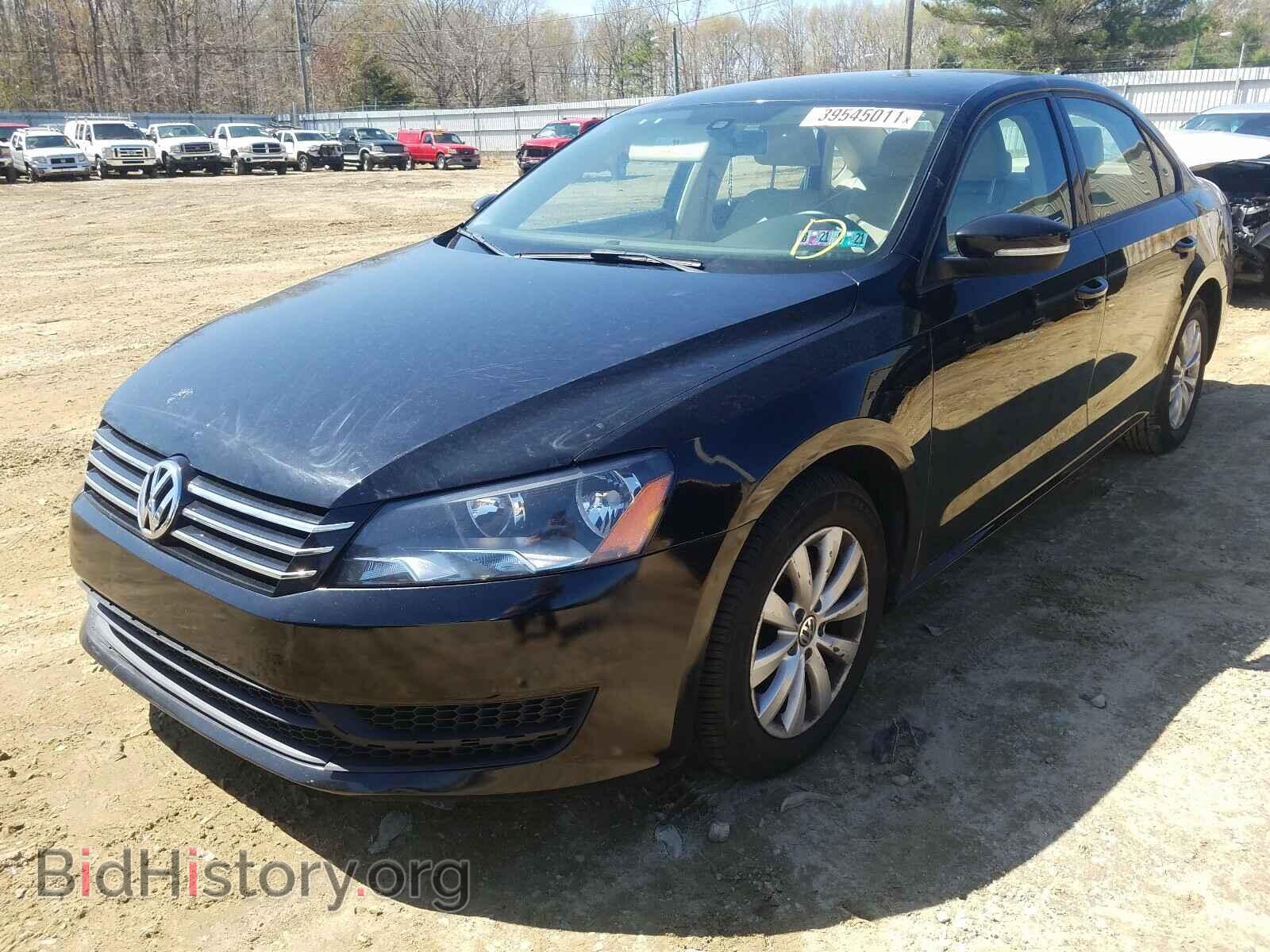 2014 VOLKSWAGEN PASSAT - VIN: 1VWAP7A30EC004568 - Фото 2
