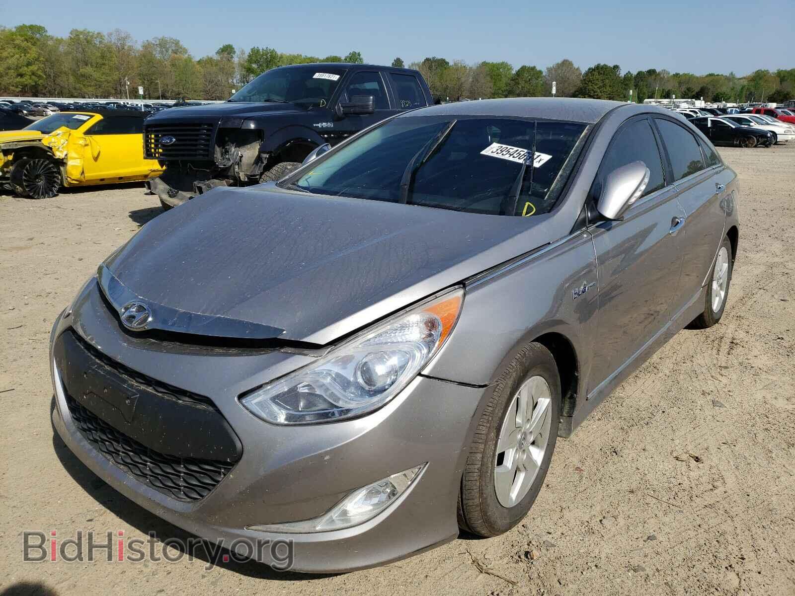 2012 HYUNDAI SONATA - VIN: KMHEC4A49CA037919 - Фото 2