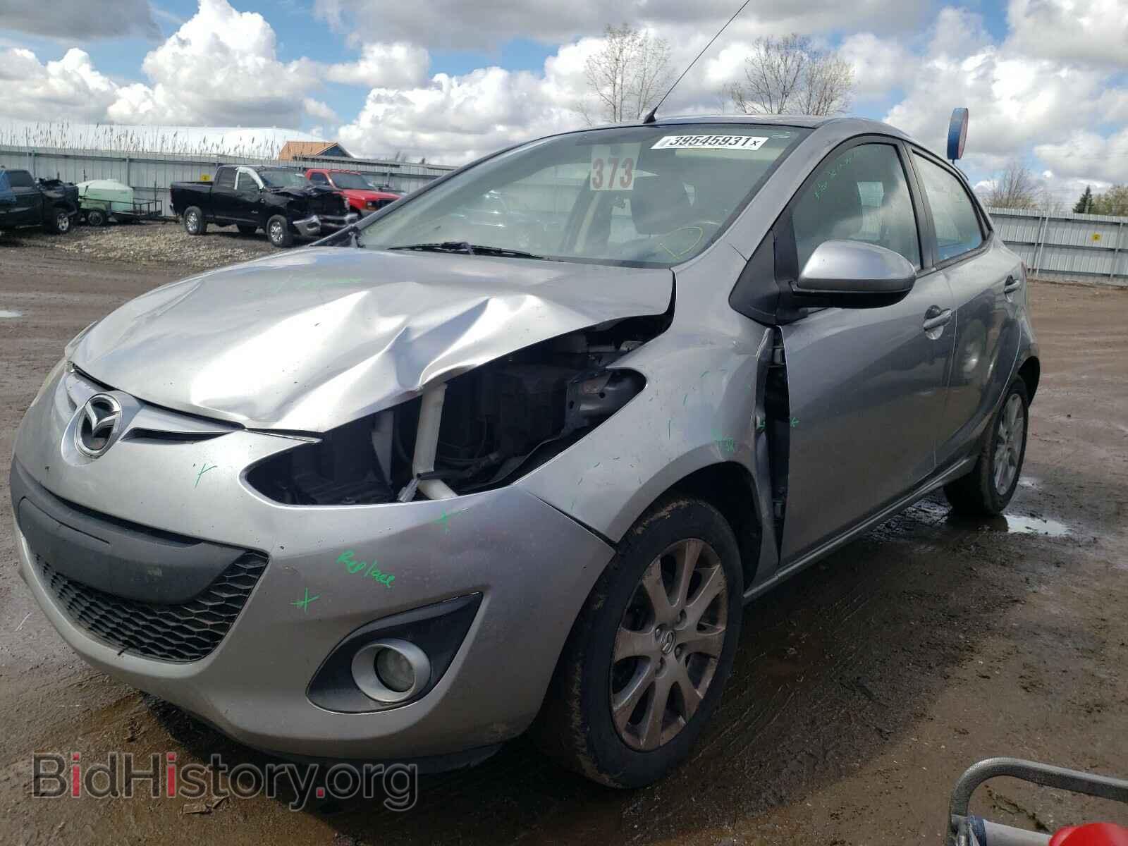 2011 MAZDA 2 - VIN: JM1DE1HY2B0114359 - Фото 2