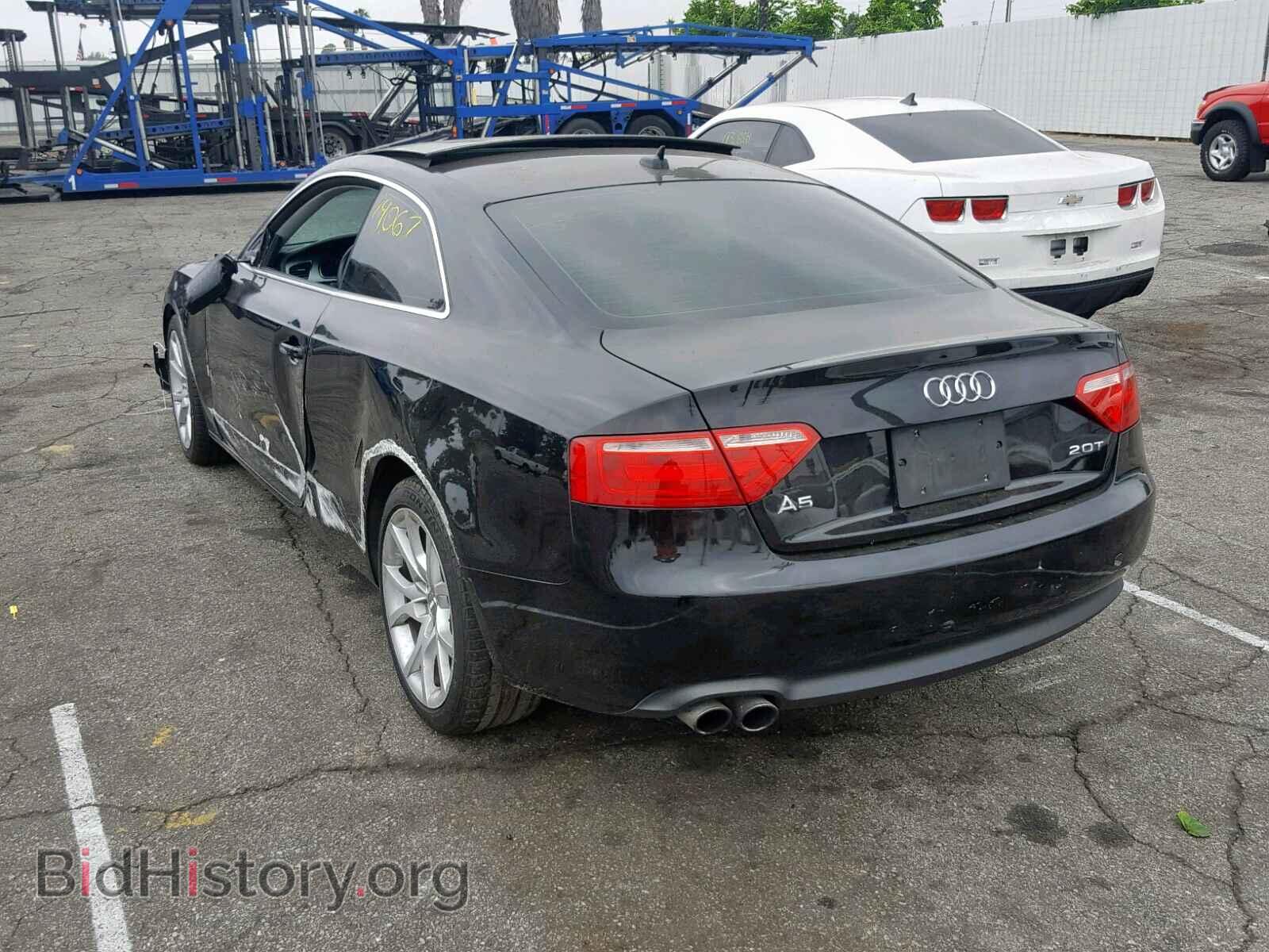 2012 AUDI A5 PREMIUM - VIN: WAUCFAFR2CA005767 - Photo 3