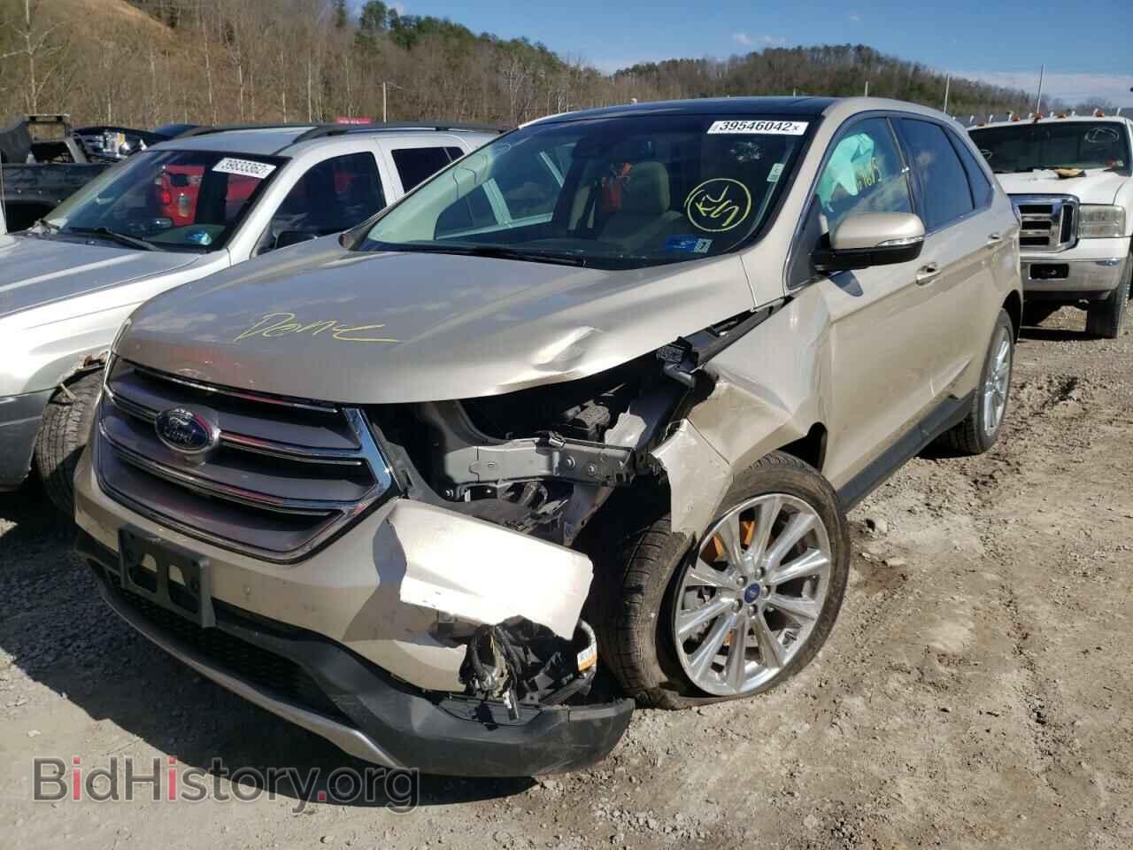 2017 FORD EDGE - VIN: 2FMPK4K86HBB87284 - Фото 2