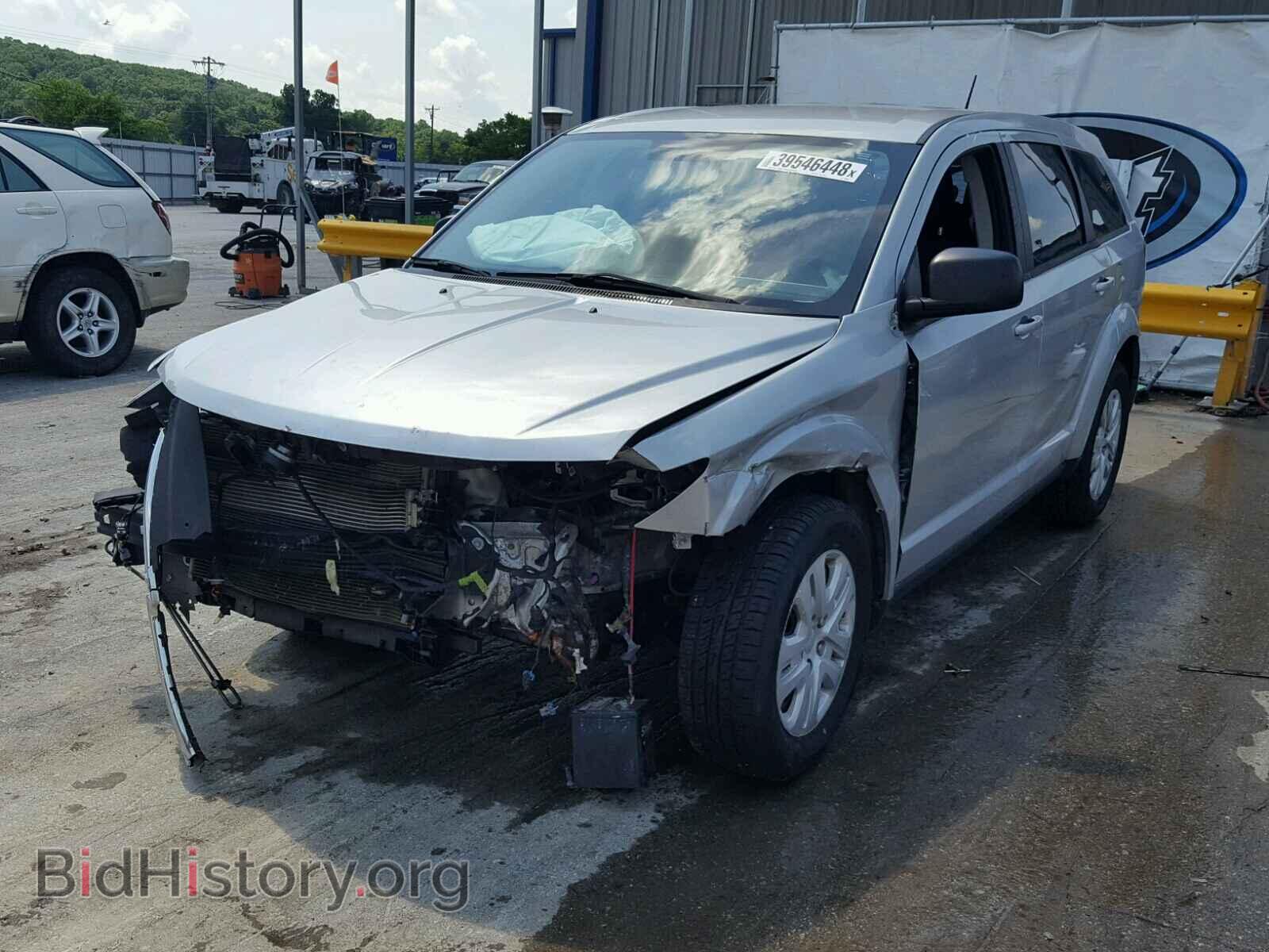 2014 DODGE JOURNEY SE - VIN: 3C4PDCAB2ET308625 - Фото 2
