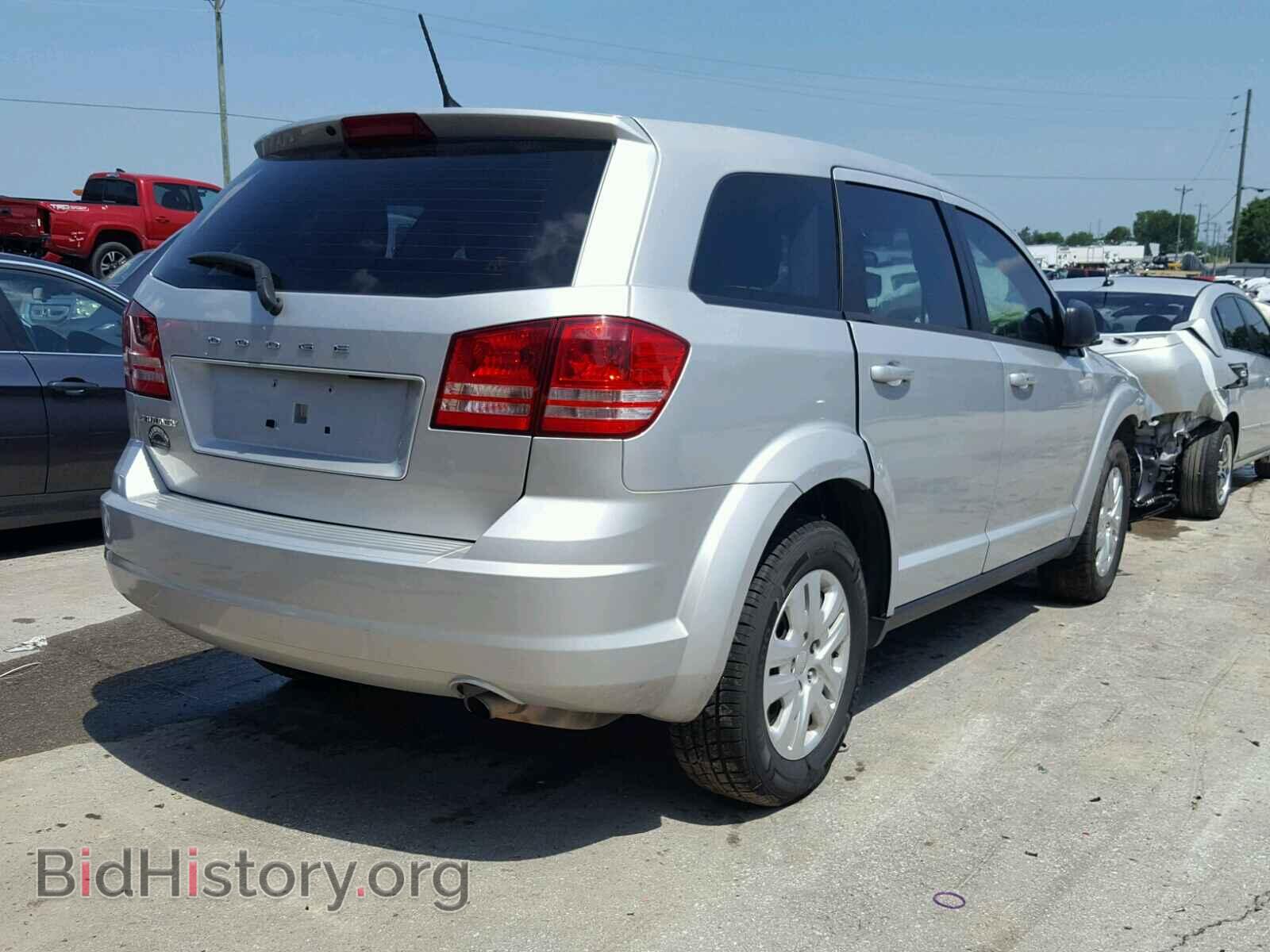 2014 DODGE JOURNEY SE - VIN: 3C4PDCAB2ET308625 - Фото 4