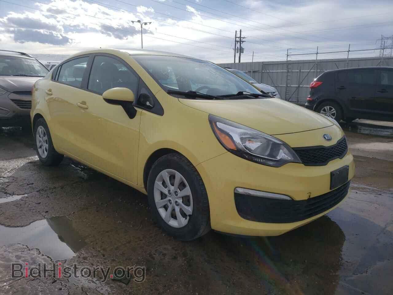 Фотография KNADM4A38G6586487 - KIA RIO 2016