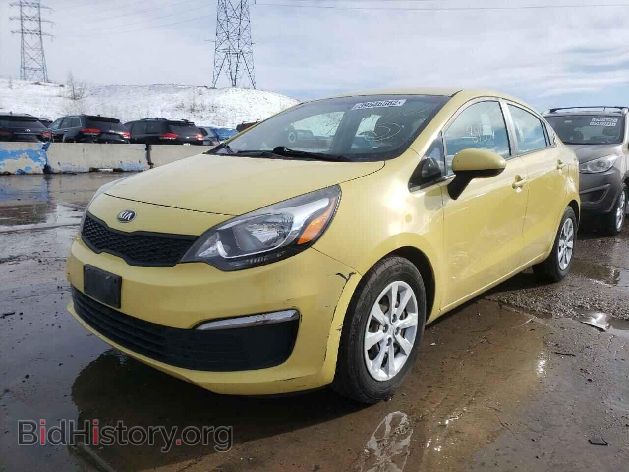 2016 KIA RIO - VIN: KNADM4A38G6586487 - Фото 2
