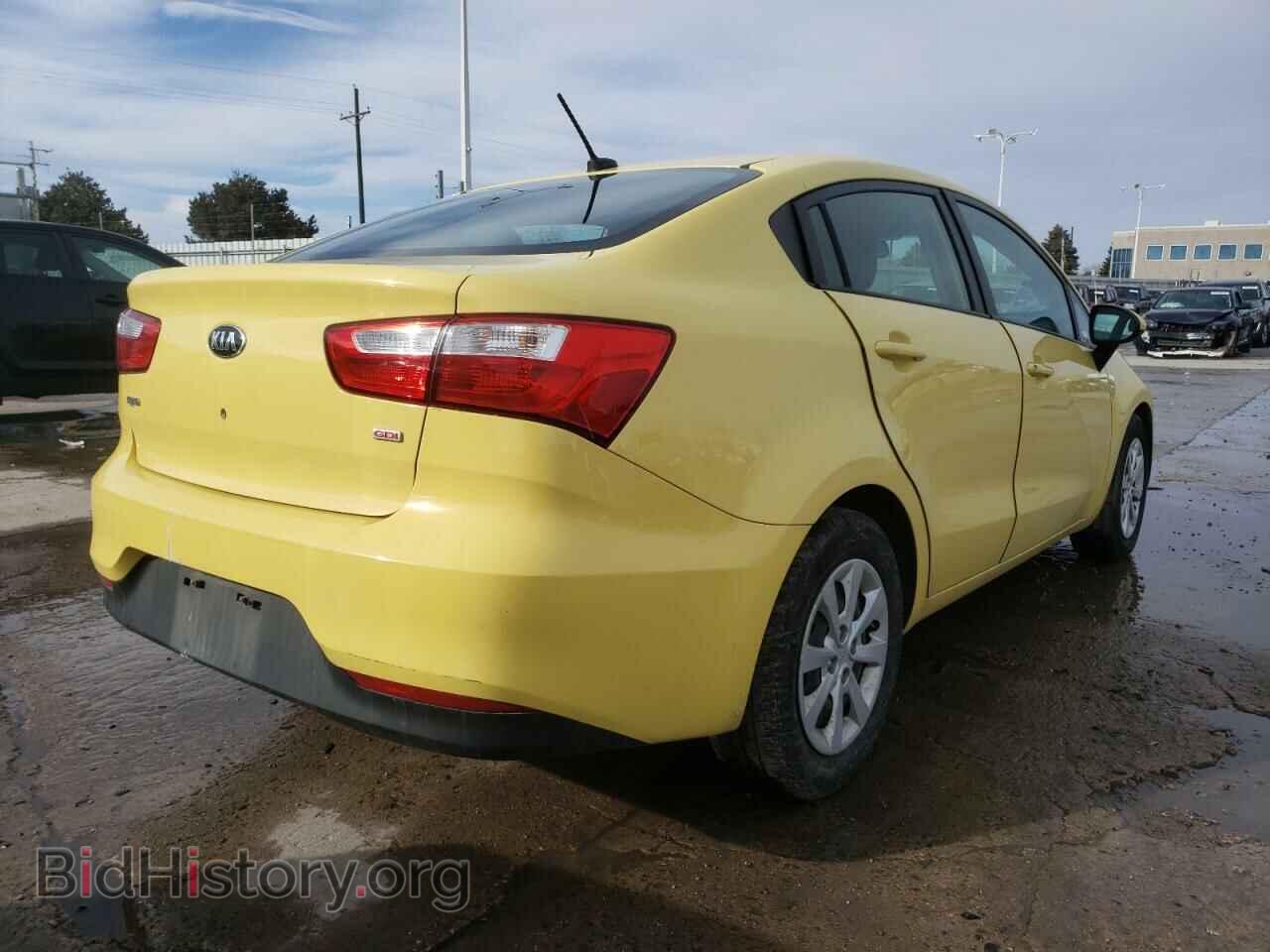 2016 KIA RIO - VIN: KNADM4A38G6586487 - Фото 4